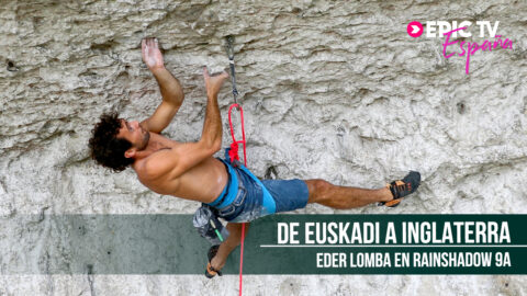 Eder Lomba, rotpunkt sin cortes en ‘Rainshadow’ 9a