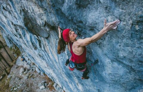 Barbara Zangerl, de nuevo 9a con ‘Sprengstoff’