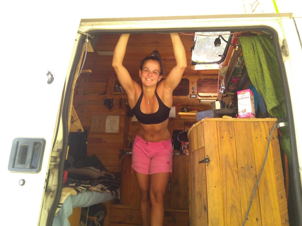 Marta Palou vive en su furgoneta
