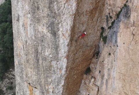 Sébastien Berthe se lleva la primera repetición de ‘Arco Iris’ (200m 8c+)