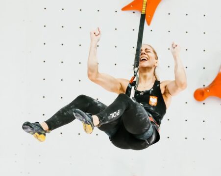 Aleksandra Miroslaw, récord del mundo de velocidad en Tokio: 6.84 segundos