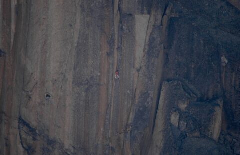 Sébastien Berthe, primera ascensión en libre de ‘La Promesse de l’Aube’ (200m 8c)