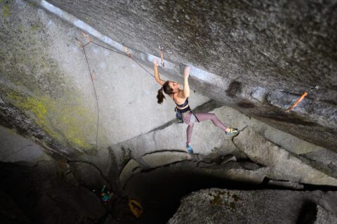Paige Claassen encadena ‘Dreamcatcher’ 9a, la icónica vía de Squamish