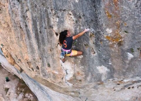 Ana Belén Argudo encadena ‘Potemkin’ 8c+, en Cuenca