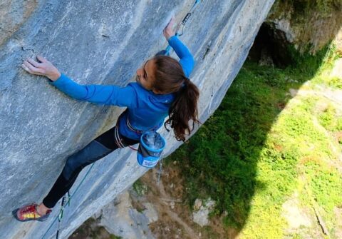 Laura Rogora encadena un nuevo 8b+ a vista con ‘Obi One Kenobi’