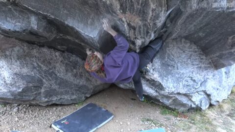 Isabelle Faus suma un nuevo V14 (8B+) con ‘Shadow Walker’