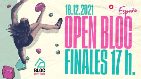Finales del Open Bloc District 2021. Barcelona