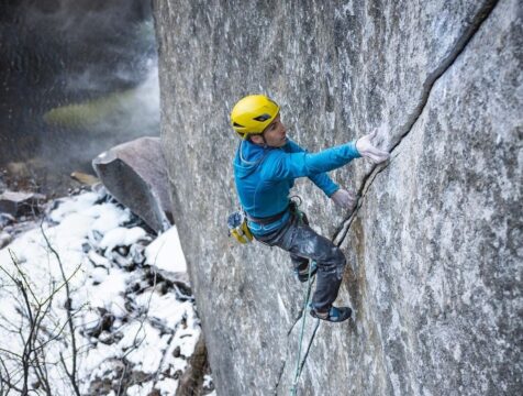 Carlo Traversi repite ‘Magic Line’ 5.14c (8c+), en Yosemite