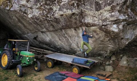 Pol Roca tacha ‘Off the Wagon’ 8B+ en su primera parada en Suiza