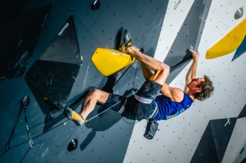 Adam Ondra y Janja Garnbret, el podio soñado en Chamonix se hace realidad