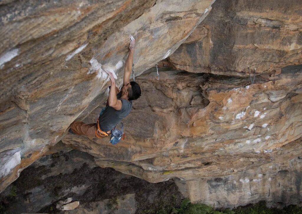 Jorge Díaz-Rullo escalando en Australia