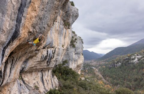 Alexander Rohr repite ‘La Castagne’ 9a+, en Saint-Léger
