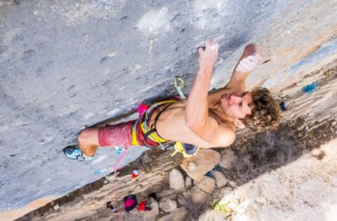 Tanguy Merard abre la temporada en Céüse tachando ‘Biographie’ 9a+