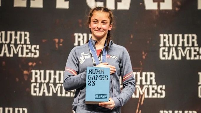 Iziar Martínez campeona Europa Boulder Junior 2023