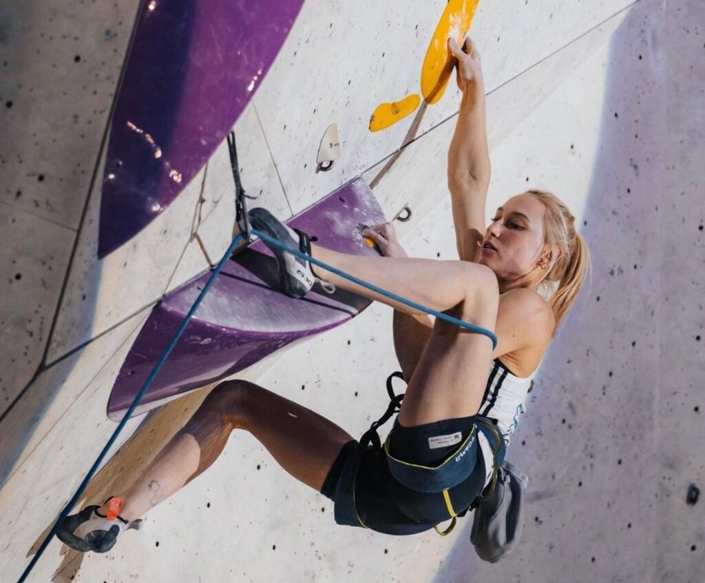 Janja Garnbret en Innsbruck