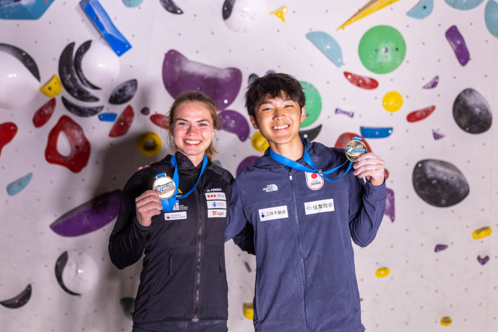 Vita Lukan y Sorato Anraku medallas de oro