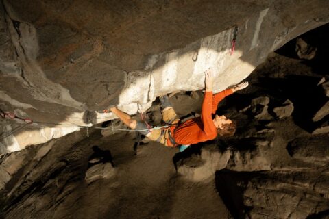 Seb Bouin se anota la tercera ascensión de ‘Move Hard’ 9b, en Flatanger