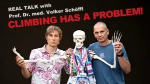 Alex Megos habla con el Doctor Volker Schöffl sobre el RED-S: «La escalada tiene un problema»