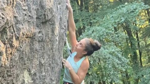 Ainhize Belar se gradúa en Frankenjura con ‘Wallstreet’ 8c
