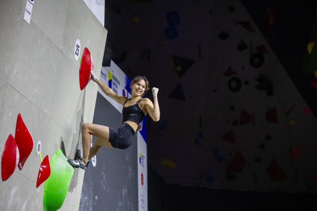 Oriane Bertone escaladora francesa