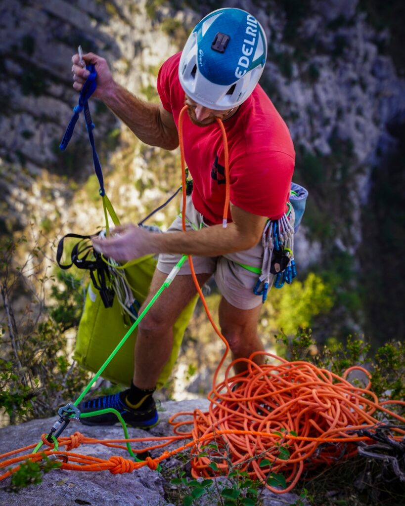 Siebe Vanhee en el Verdon