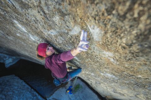 Barbara Zangerl repite ‘Meltdown’ 5.14c (8c+), en el Valle de Yosemite