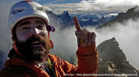 Sean Villanueva completa la ‘Travesía Doble M’ siguiendo la línea del horizonte de las Torres del Paine