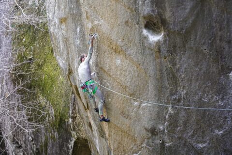 Sébastien Berthe firma la tercera ascensión de ‘Bon Voyage’ E12 (9a)