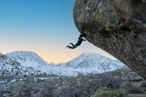 Zach Galla, primera repetición de ‘The Process’ V16 (8C+) nueve años después de la realización de Daniel Woods