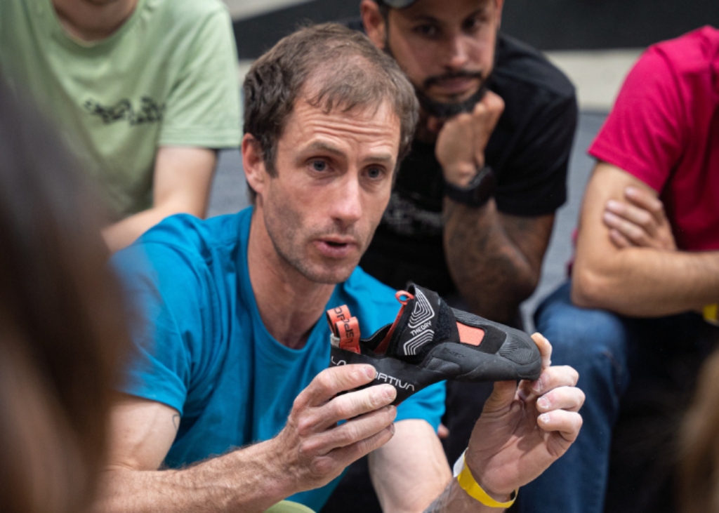 Patxi Usobiaga escalador de La Sportiva