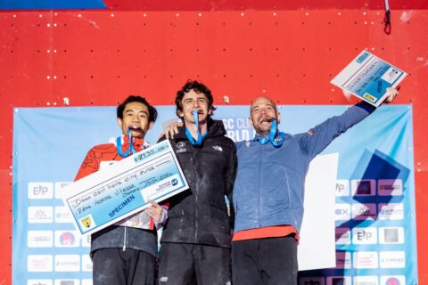 Erik Noya gana el bronce la prueba de la Copa del Mundo de Velocidad disputada en Chamonix