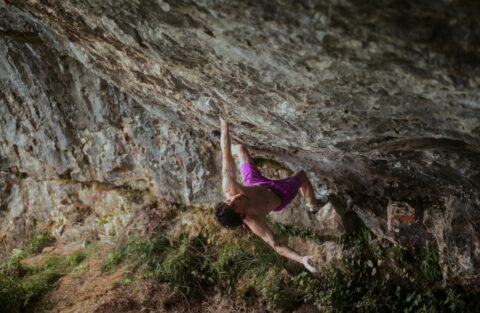 Max Milne escala ‘Bewilderness’ 8B+ al flash