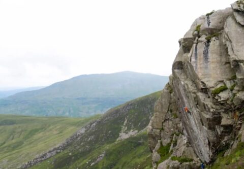 James McHaffie firma la primera ascensión de ‘Yma O Hyd’ E10 7a (8c+ trad)