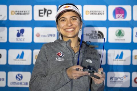 Natalia Grossman y Sorato Anraku, campeones de la Copa del Mundo de Boulder 2024