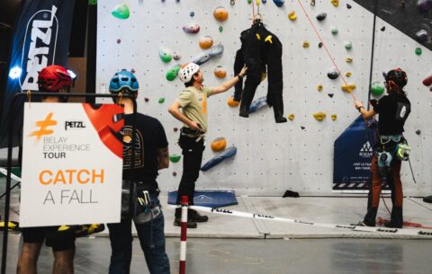Petzl lleva el Belay Experience World Tour hasta Biwak Climbing
