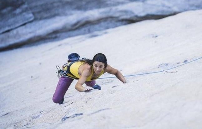 Daila Ojeda escaladora