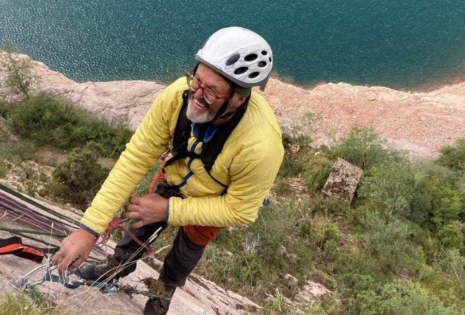 Luis Alfonso "Luichy" autor de guías de escalada