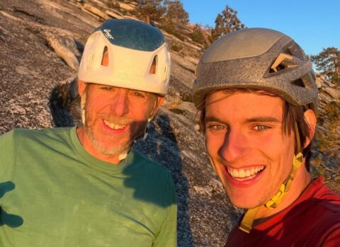 Tommy Caldwell y Connor Herson escalan en libre ‘Heart Route’, en El Capitán