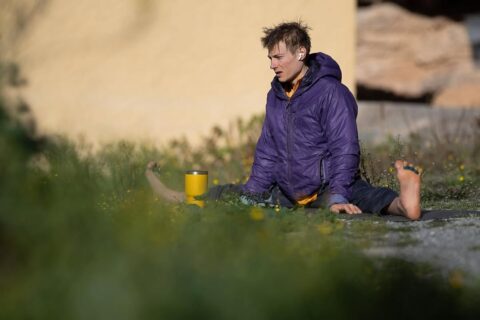 Alex Megos encadena ‘Mr. Big’ 9a al flash, en Margalef