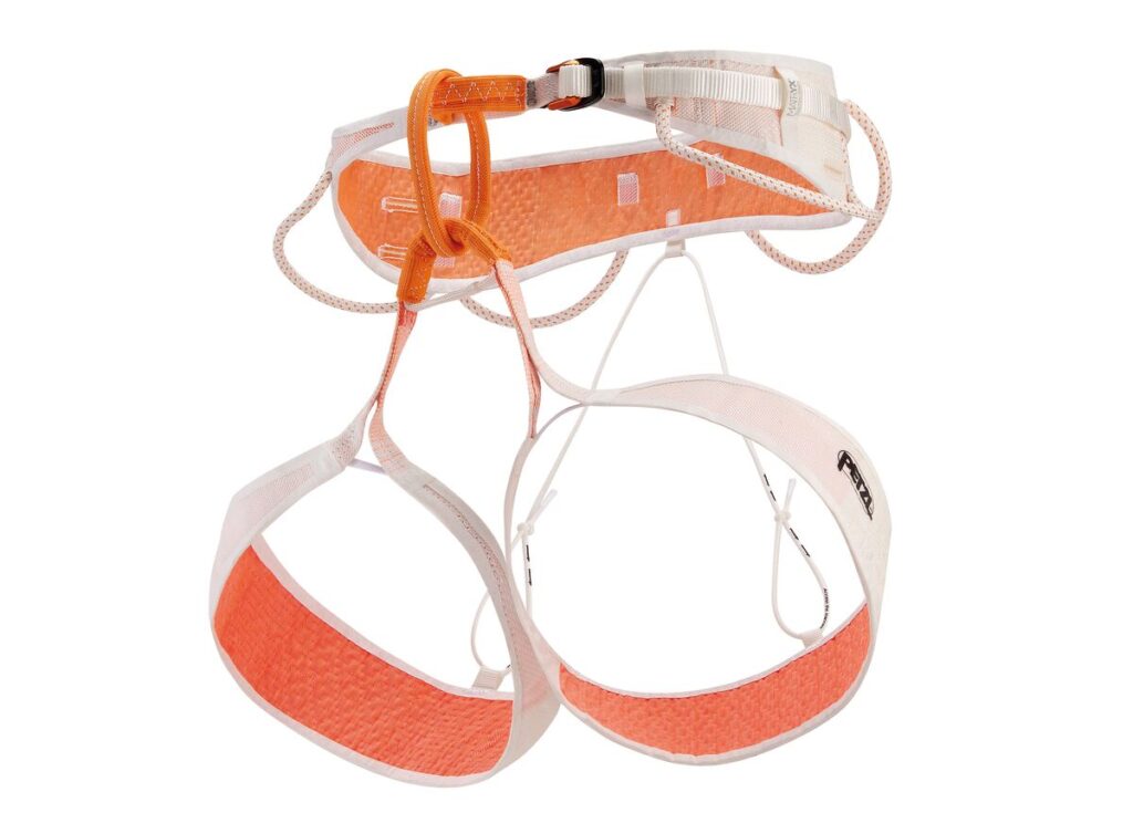 Arnés Petzl Whisper detalle frontal