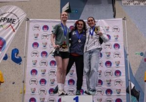 Júlia Benach gana la prueba de la Copa de Europa de Boulder Juvenil disputada en Soure