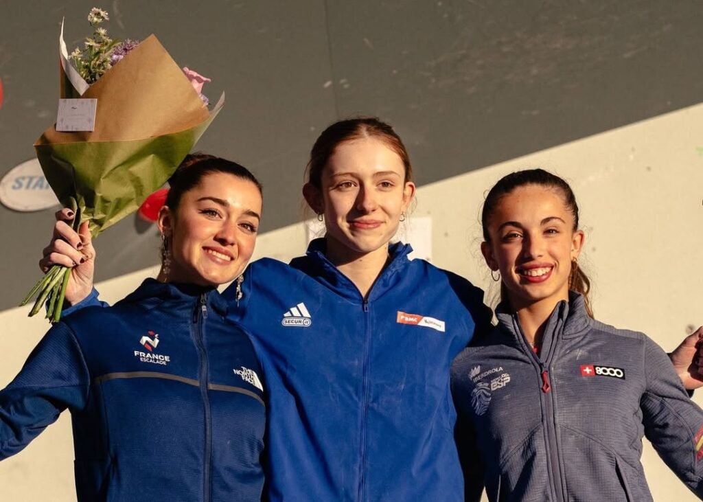 Geila Macià regresa al podio en Bruselas y acaba tercera en la general de la Copa de Europa de Boulder