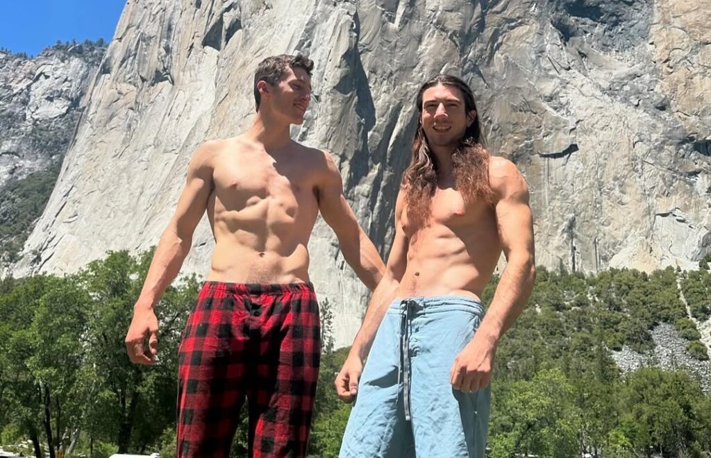 Will Moss y Stuart Grossman en Yosemite