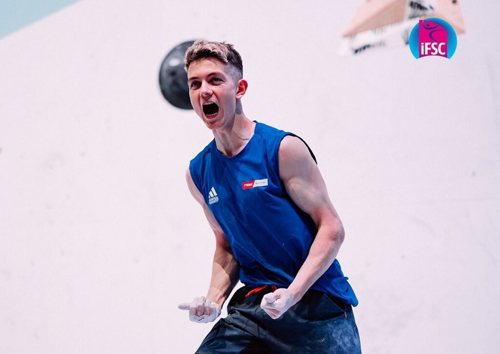 Toby Roberts y Janja Garnbret, los campeones olímpicos ganan la última prueba de la Copa del Mundo de Boulder 2025