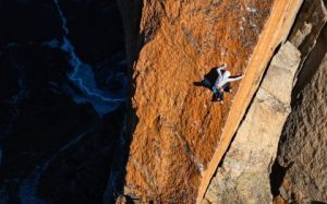 Camilla Moroni y Pietro Vidi forman cordada para escalar en libre ‘Historie Sans Fin’ (200m 8b+)