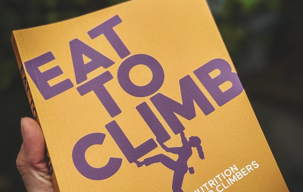 Eat to Climb libro editado por Vertebrate Publishing