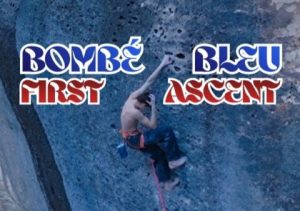 Erwan Legrand realiza la primera ascensión del proyecto más mítico de Francia: ‘Le Bombé Bleu’