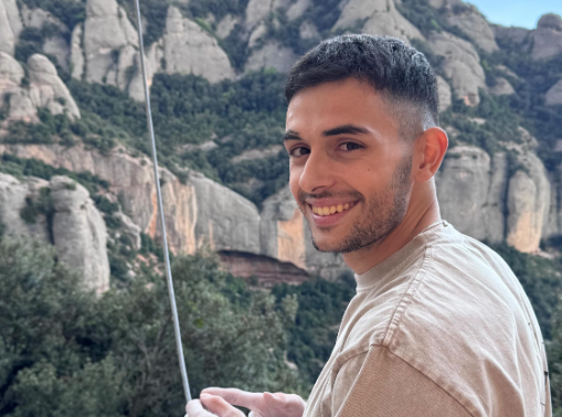 Alberto Ginés en Montserrat
