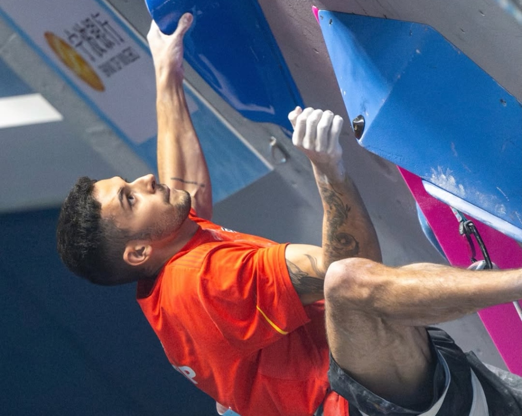 Alberto Ginés escalador extremeño