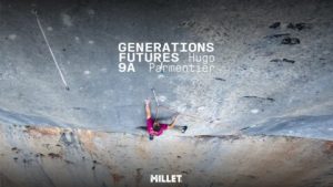 Hugo Parmentier en la primera ascensión de ‘Générations Futures’ 9a